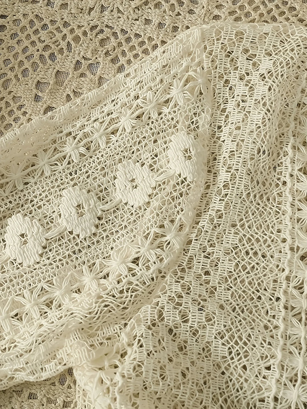 Lightweight Hollow-Out Knit Cardigan