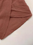 Backless V-Neck Top
