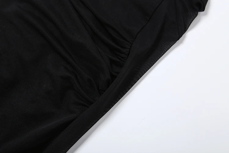 Nibber Halter Low-Neck Backless Sleeveless Vestidos
