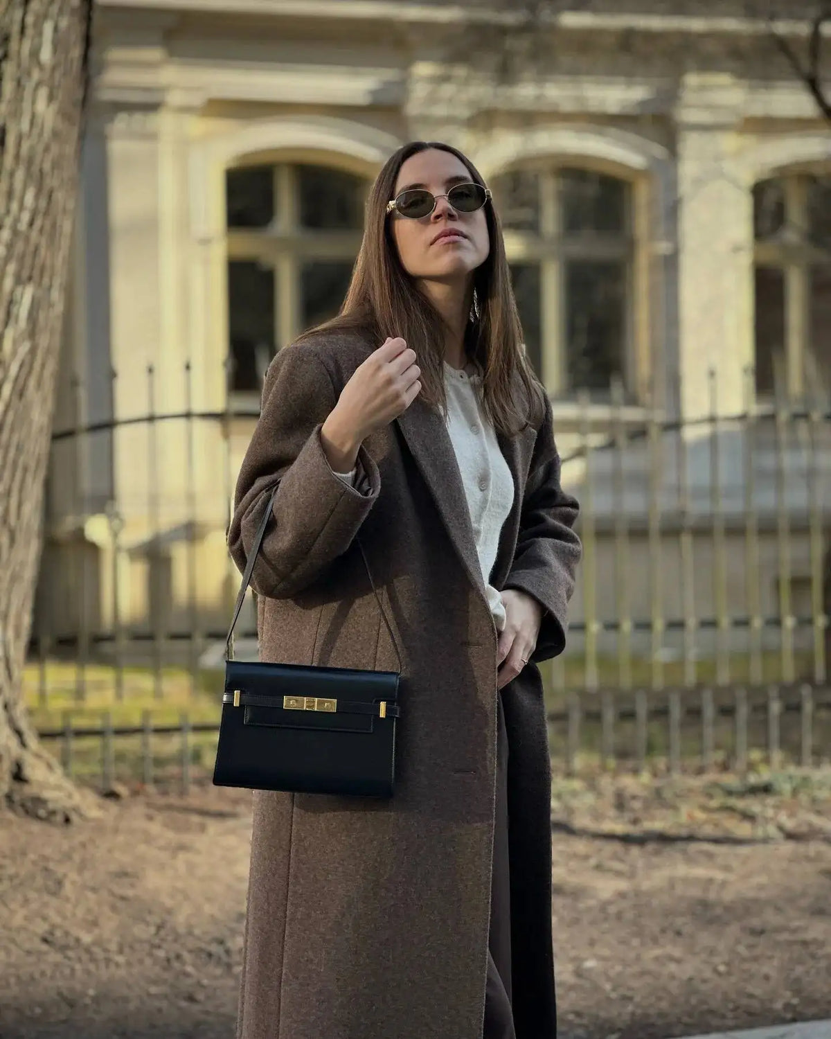 Chic Wool Blend Lapel Coat