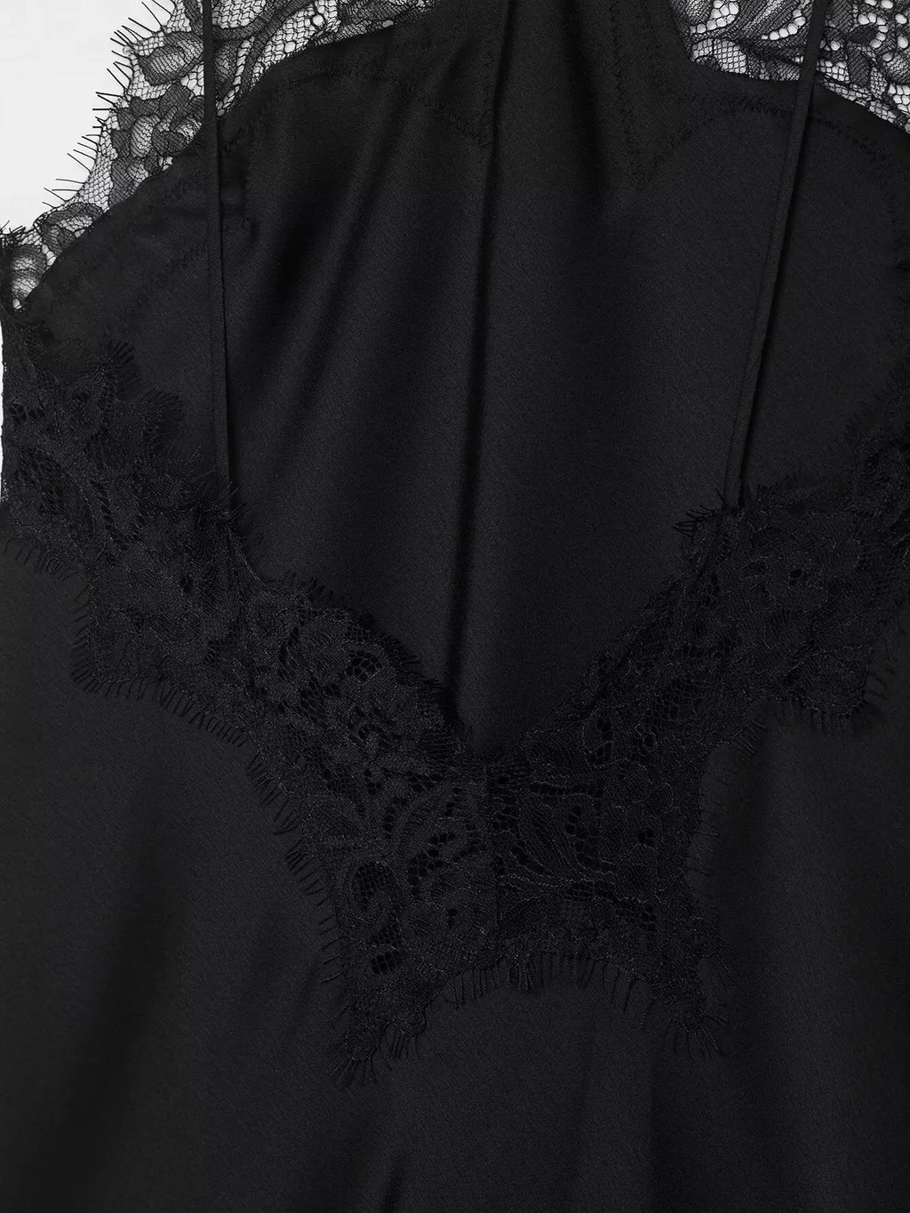 Satin Halter Lace Dress