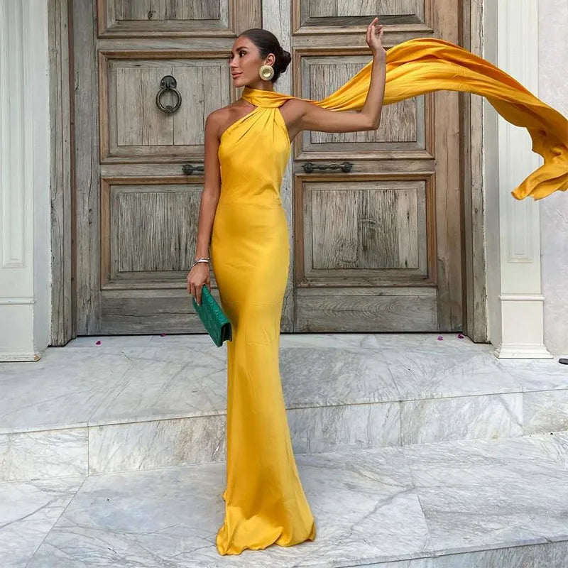 Halter Maxi Dress