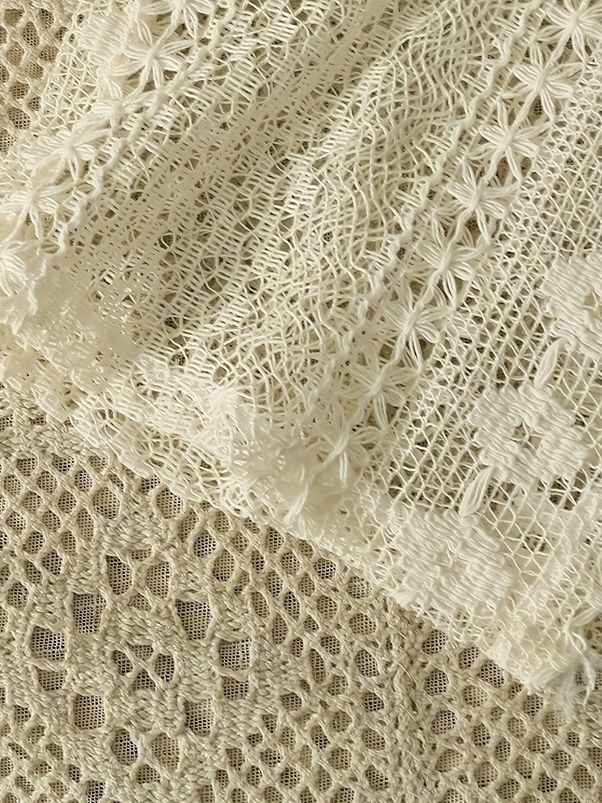 Lightweight Hollow-Out Knit Cardigan