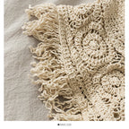 Hollow-Out Knit Cami Top