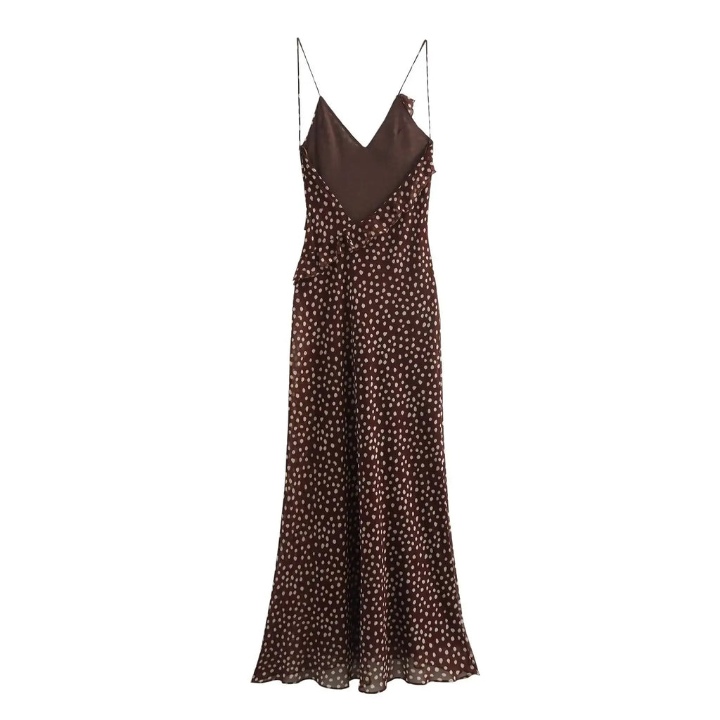 Sleeveless Suspender Dress