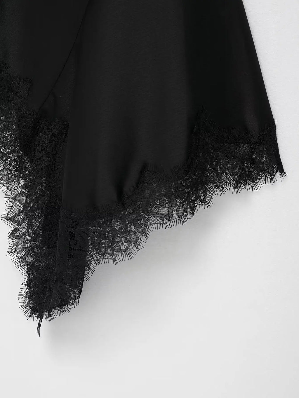 Satin Halter Lace Dress
