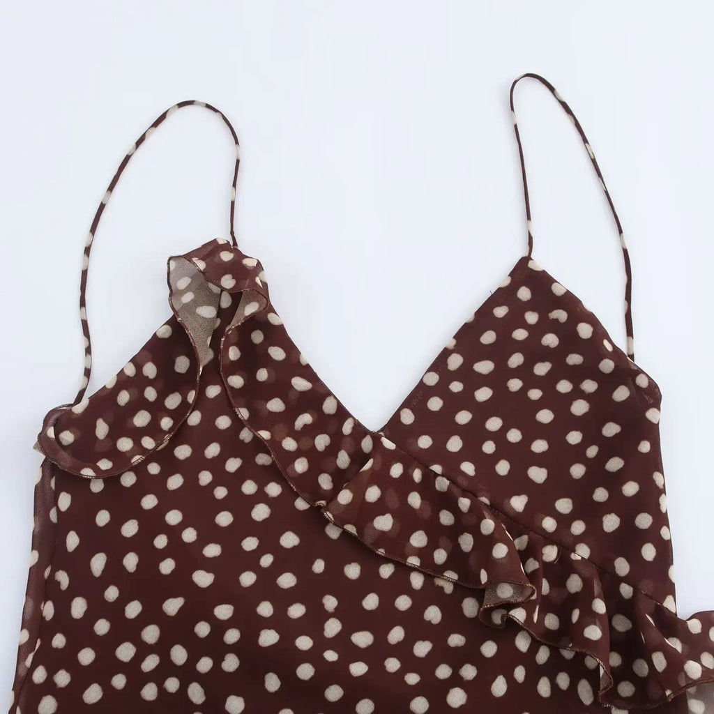 Sleeveless Suspender Dress
