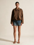 Zip-Up Moto Jacket