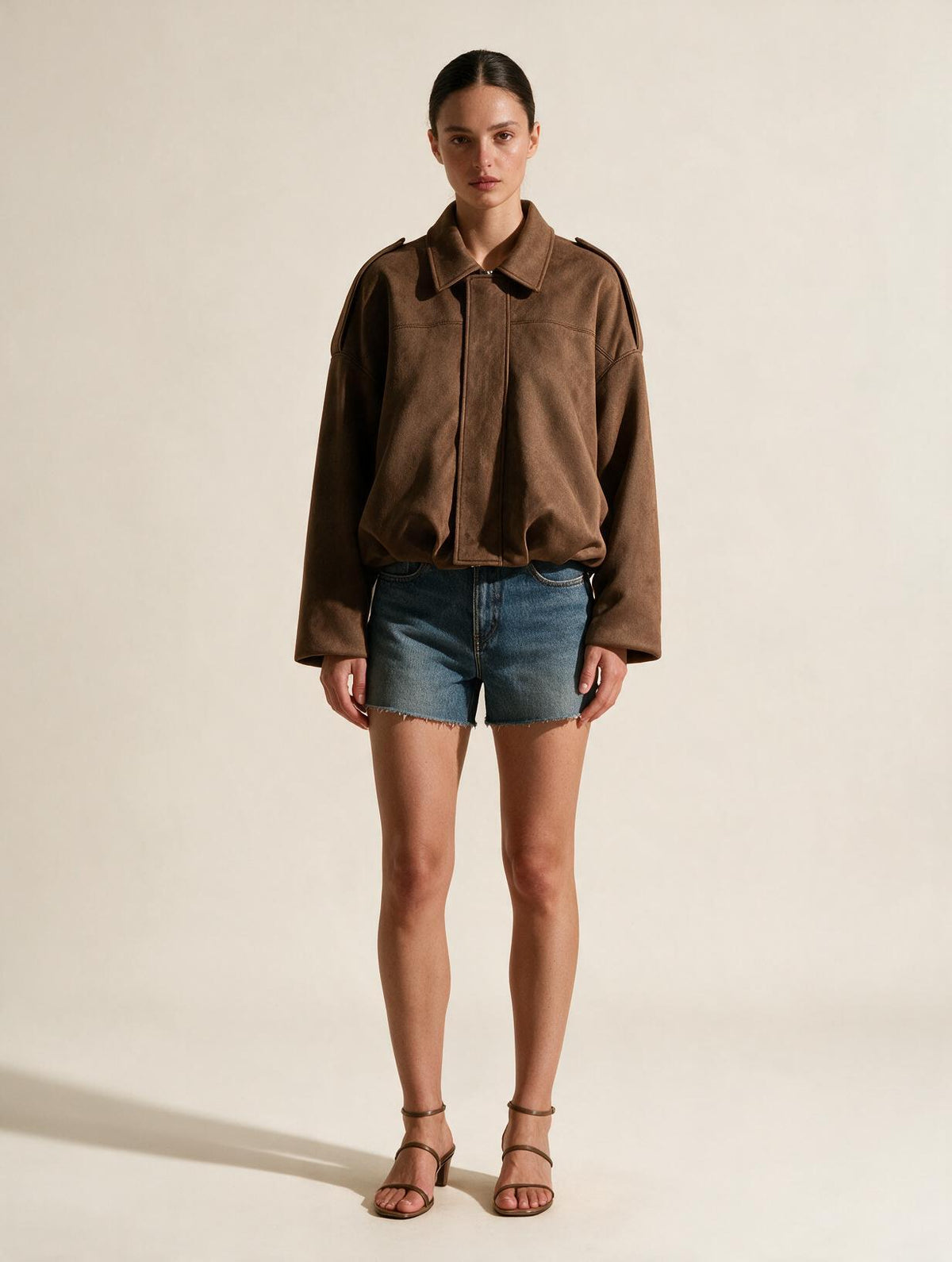 Zip-Up Moto Jacket
