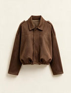 Zip-Up Moto Jacket