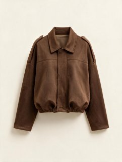 Zip-Up Moto Jacket