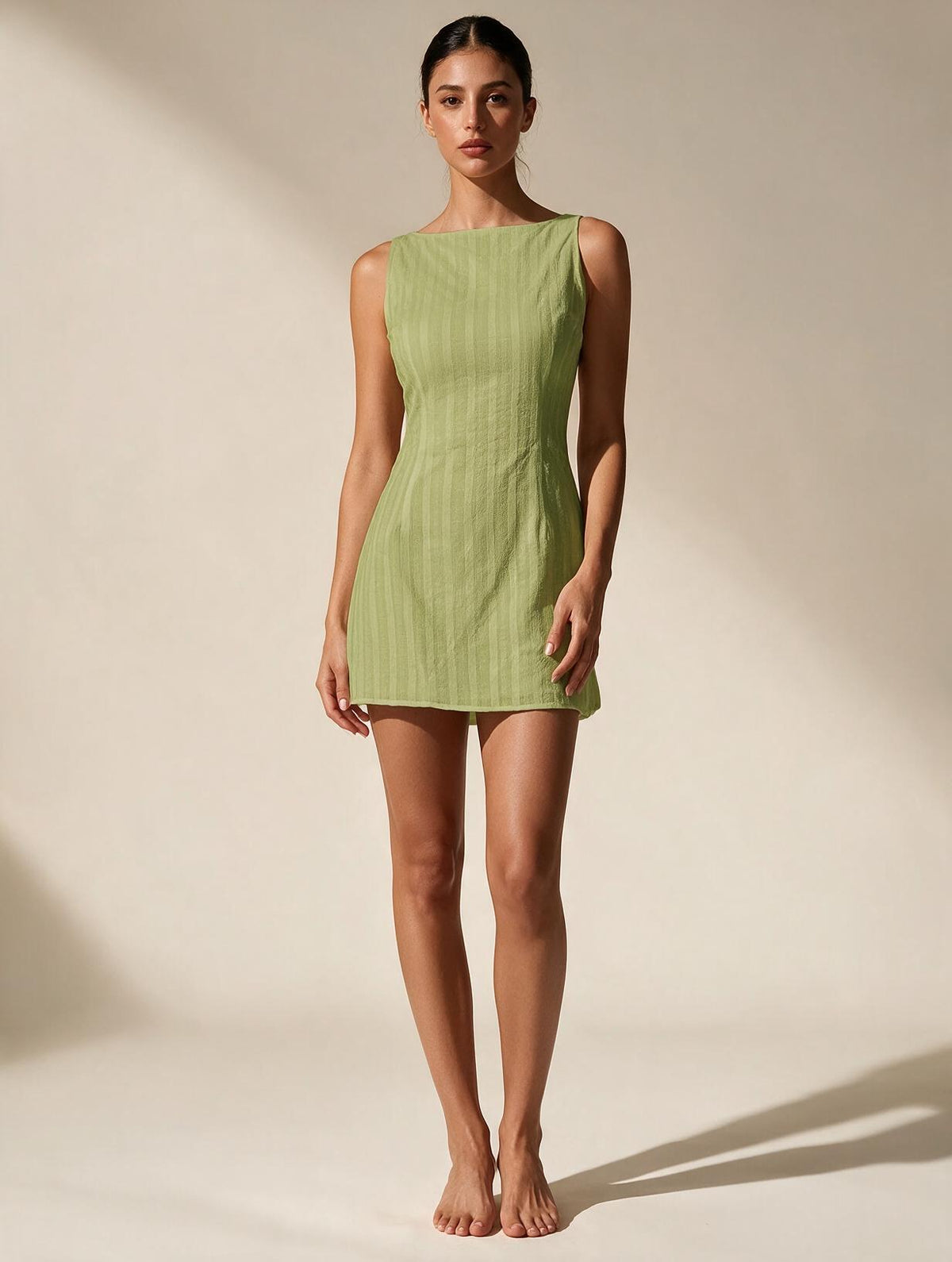 Elettra Ferri embroidered mini dress with intricate floral patterns and a fitted silhouette, perfect for stylish occasions.